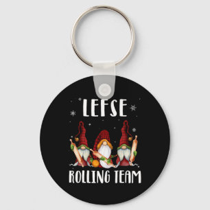 Lefse Rolling Team gewinnt Weihnachten Weihnachten Schlüsselanhänger