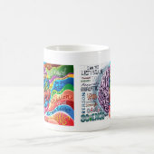 Left and right side of the brain kaffeetasse (Mittel)