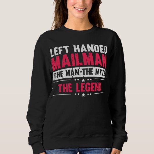 left handed postman postman outfit sweatshirt (Vorderseite)