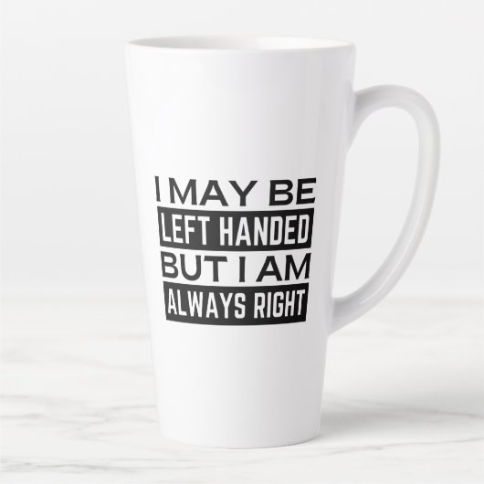 Left Handers Mug Milchtasse (Rechts)