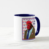 Left Wing Rooster Tasse (VorderseiteRechts)