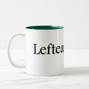 Leftea linkshändiger Tee Zweifarbige Tasse