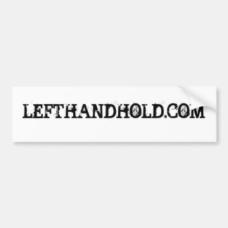 LEFTHANDHOLD.COM AUTOAUFKLEBER