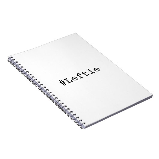 Leftie linkshändig notizblock (Rechte Seite)