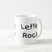 Lefties-Felsen Kaffeetasse (VorderseiteRechts)