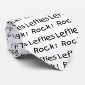 Lefties-Felsen Krawatte (Gerollt)