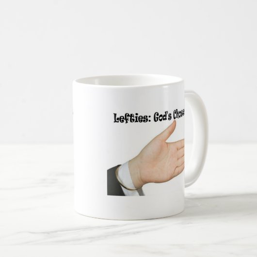 Lefties: Gottes gewählt wenigen Kaffeetasse (VorderseiteRechts)