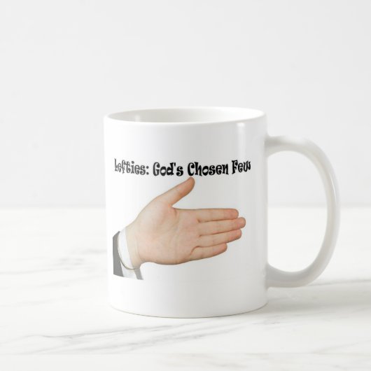 Lefties: Gottes gewählt wenigen Kaffeetasse (Rechts)