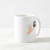 Lefties Unite Lefty-Geschenk Kaffeetasse (VorderseiteRechts)