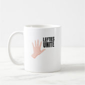Lefties Unite  Lefty-Geschenk Kaffeetasse (Links)
