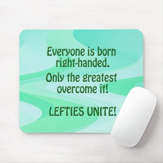 Lefties vereinigen mousepad (Mit Mouse)