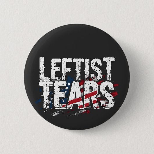 Leftist Tears Liberaldemokraten Kamal Harris Button (Vorderseite)