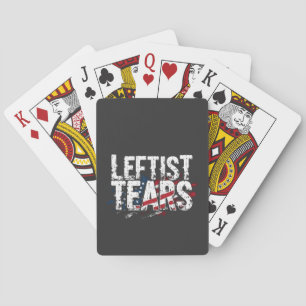 Leftist Tears Liberaldemokraten Kamal Harris Spielkarten