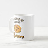 Leftores sind für Quitters Funny Pie Erntedank Kaffeetasse (Vorderseite Links)