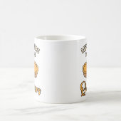 Leftores sind für Quitters Funny Pie Erntedank Kaffeetasse (Mittel)