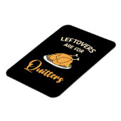 Leftores sind für Quitters Funny Pie Erntedank Magnet (Linke Seite)