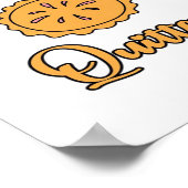 Leftores sind für Quitters Funny Pie Erntedank Poster (Ecke)