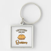 Leftores sind für Quitters Funny Pie Erntedank Schlüsselanhänger (Vorne)