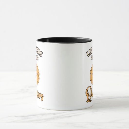 Leftores sind für Quitters Funny Pie Erntedank Tasse (Zentrum)