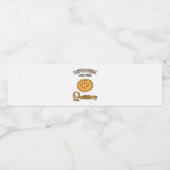 Leftores sind für Quitters Funny Pie Erntedank Wasserflaschenetikett (Einzelnes Label)