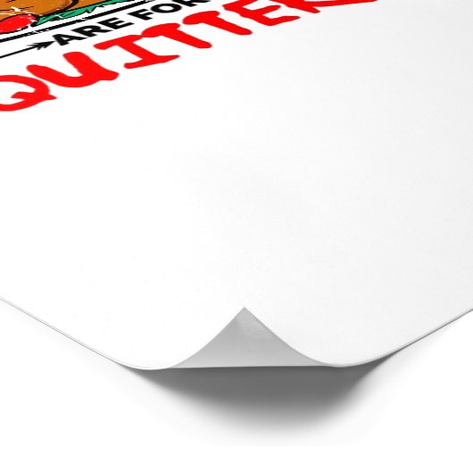 Leftores sind für Quitts Funny Erntedank Dinn Poster (Ecke)