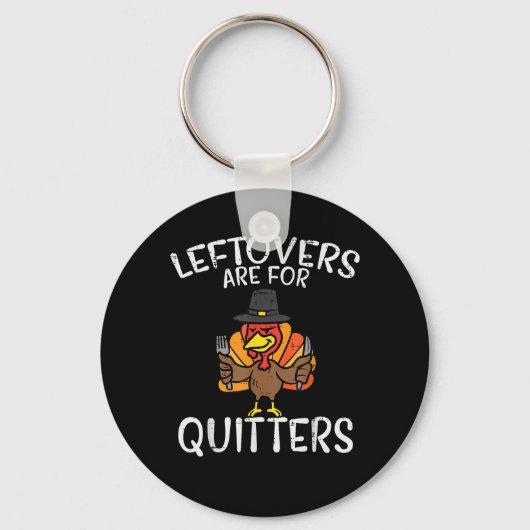 Leftores sind für Quitys lustige Erntedank Männer Schlüsselanhänger (Vorderseite)