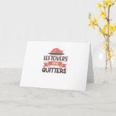 Leftores sind für Quitys lustigen Erntedank Quot Karte (Gelbe Blume)