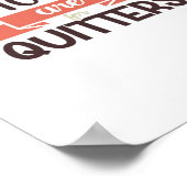 Leftores sind für Quitys lustigen Erntedank Quot Poster (Ecke)