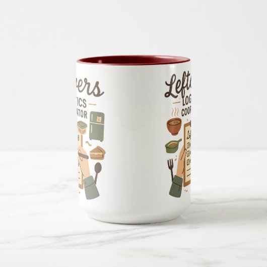 Leftovers Logistics Coordinator | Halloween Gifts Tasse (Zentrum)