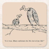 Leftovers Rechteckiger Pappuntersetzer (Vorderseite)