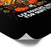 Leftovers sind für Quito Erntedank Day Funny Poster (Ecke)