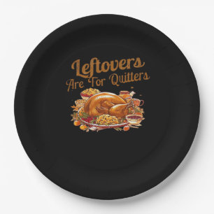 Leftovers sind für Quito Funny Erntedank Day Pappteller