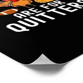 Leftovers sind für Quito Funny Erntedank Day Poster (Ecke)