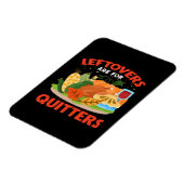 Leftovers sind für Quitters Classic Ästhetik Stil Magnet (Linke Seite)