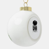 Leftovers sind für Quitters Classic Funny Retro Keramik Kugel-Ornament (Links)