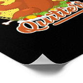 Leftovers sind für Quitters Classic Funny Retro Poster (Ecke)