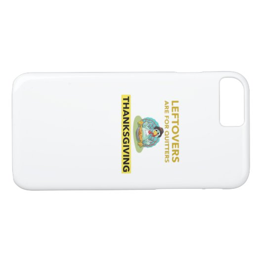 Leftovers sind für Quitters - Erntedank Essentia Case-Mate iPhone Hülle (Rückseite (Horizontal))