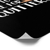 Leftovers sind für Quitters Erntedank Trendsetter Poster (Ecke)