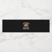 Leftovers sind für Quitters Funny Erntedank Food Wasserflaschenetikett (Einzelnes Label)