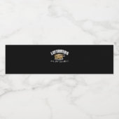 Leftovers sind für Quitters Funny Erntedank Nove Wasserflaschenetikett (Einzelnes Label)