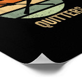 Leftovers sind für Quitters Funny Erntedank Retter Poster (Ecke)