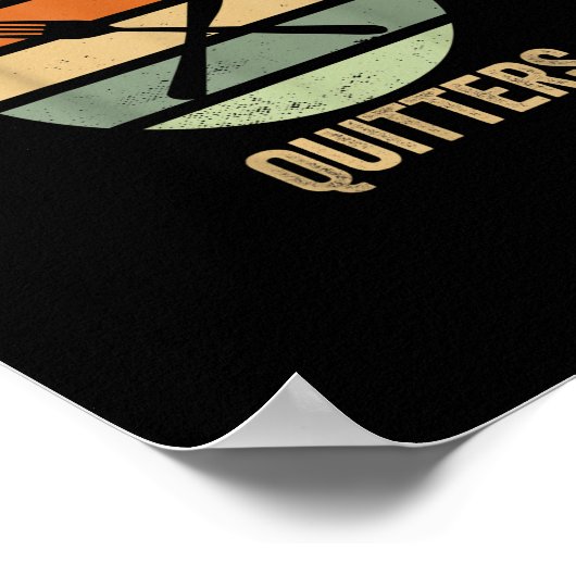 Leftovers sind für Quitters Funny Erntedank Retter Poster (Ecke)