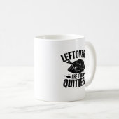 Leftovers sind für Quitters Funny Erntedank Turk Kaffeetasse (VorderseiteRechts)