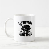 Leftovers sind für Quitters Funny Erntedank Turk Kaffeetasse (Links)