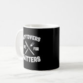 Leftovers sind für Quitters Gobble Funny Thanksgiv Kaffeetasse (Vorderseite Links)