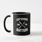 Leftovers sind für Quitters Gobble Funny Thanksgiv Tasse (Links)