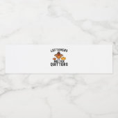 Leftovers sind für Quitts Erntedank Tag Türkei Wasserflaschenetikett (Einzelnes Label)