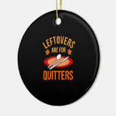 Leftovers sind für Quittung Türkei Erntedank Fam Keramik Ornament (Links)