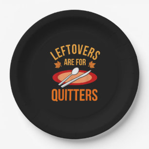 Leftovers sind für Quittung Türkei Erntedank Fam Pappteller
