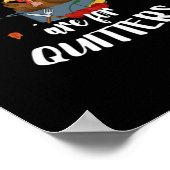 Leftovers sind für Quittung Türkei Erntedank Tag Poster (Ecke)